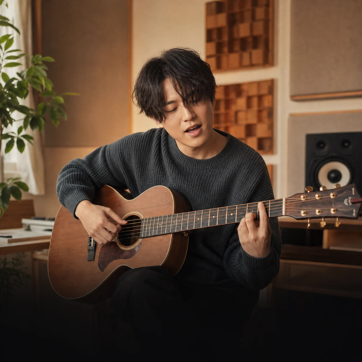 ギター演奏を発信する音楽クリエイター